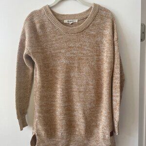 Rip Curl Crewneck, Long-Sleeve Knit Sweater in Tan, XS‎